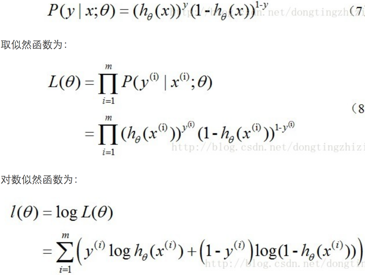 logistic regression